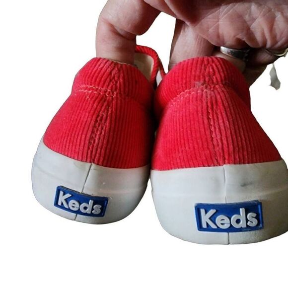 Keds Dream Foam Women's Hot Pink Corduroy Lace-Up Sneakers Size 10 - Picture 7 of 9